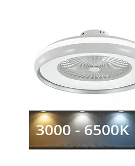Svítidla  LED Stropní svítidlo s látorem LED/32W/230V 3000-6500K šedá + DO 