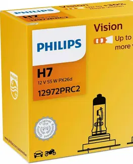 Autožárovky Philips H7 12V 55W PX26d Vision +30% 2ks 12972PRC2