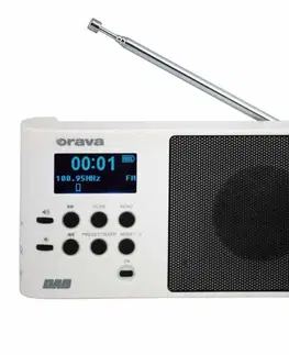 Elektronika Orava DAB W digitální DAB / FM rádio