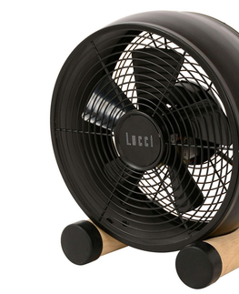 Domácí ventilátory Lucci air Lucci air 213120 - Stolní látor BREEZE černá 