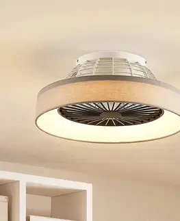 Stropní ventilátory se světlem Starluna Starluna Circuma LED stropní ventilátor, šedý