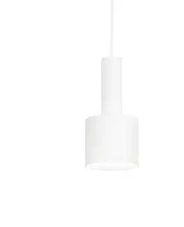 Moderní závěsná svítidla Závěsné svítidlo Ideal Lux Holly SP1 Bianco 231556 E27 1x60W IP20 12cm bílé