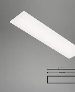 LED panely Briloner LED panel Piatto CCT dálkové ovládání 100x25 bílá