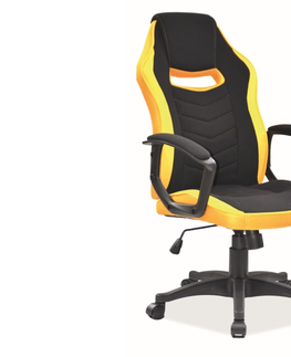 Kancelářské židle Signal Kancelářské křeslo Camaro Barva: Žlutá