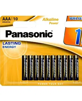 Elektronika Panasonic Sada alkalických baterií LR03APB/10BW, 10 ks