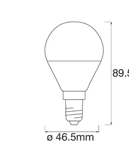 Chytré žárovky LEDVANCE SMART+ LEDVANCE SMART+ WiFi E14 5W kapka RGBW