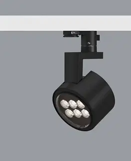 Svítidla pro 3fázový kolejnicový systém ERCO ERCO Parscan 230V Casambi 12W spot 930 černá