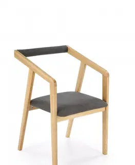 Židle Jídelní křeslo AZUL Halmar Buk