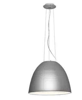 Závěsná světla Artemide Artemide Nur 1618 LED závěsné světlo kovově šedá