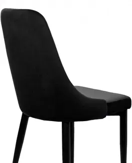 Židle TZB Židle LORIENT VELVET černá