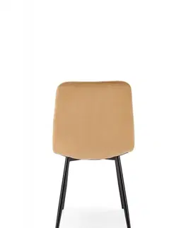 Jídelní sety Jídelní židle K525 Halmar Tmavě zelená
