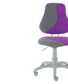 Kancelářské židle Dětská židle FRINGILLA S, fialová/šedá