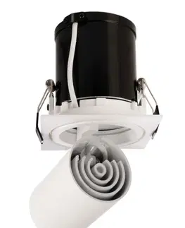 LED podhledová svítidla Light Impressions Deko-Light stropní vestavné svítidlo Rigel Mini Square Single 21-22V DC 11,00 W 3000 K 700 lm 100 mm bílá  565312