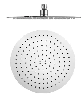 Sprchy a sprchové panely SAPHO SLIM hlavová sprcha, průměr 300, nerez lesk MS573