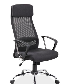 Kancelářské židle Kancelářské křeslo PORTIS, černá