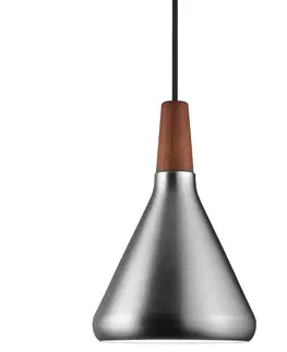 Industriální závěsná svítidla NORDLUX Nori 18 závěsné svítidlo broušená ocel 2120803032