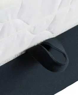 Manželské postele Kontinentální Postel Magic, 180x200cm,černá