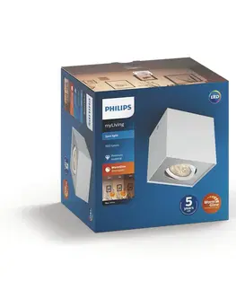 Bodová světla Philips Philips myLiving LED bodovka Box jeden zdroj bílá