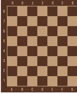 Sport Šachy pro děti nálepka na stůl 54 x 54 cm