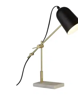 Lampy Searchlight Searchlight EU60880BK - Stolní lampa ODYSSEY 1xE14/7W/230V černá 