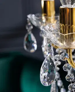 Svítidla LuxD 27838 Designový lustr Barisimo S zlatý závěsné svítidlo