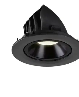 LED podhledová svítidla SLV BIG WHITE NUMINOS GIMBLE L zápustné stropní svítidlo černé 4000 K 40° 1006014