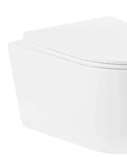 Záchody MEXEN/S CARMEN WC mísa rimless, bílá 30880500