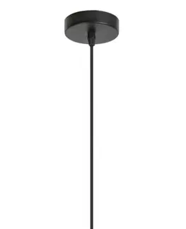 Moderní závěsná svítidla Rabalux závěsné svítidlo Manorca E27 1x MAX 40W černá 2276