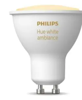 LED žárovky PHILIPS HUE Hue Bluetooth LED White Ambiance žárovka GU10 4.3W 250lm 2200K-6500K