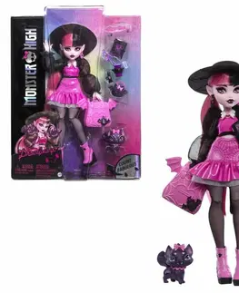 Hračky panenky MATTEL - Monster High Příšerka monsterka - draculaura