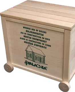 Hračky stavebnice WALACHIA - Vario masivní Box 418 dílků