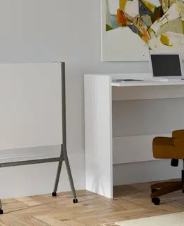 Kancelářské a psací stoly Psací stůl NALO bílá