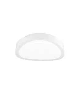 LED stropní svítidla Nova Luce Bílé nepravidelné stropní LED svítidlo Onda - pr. 500 x 125 mm, 45 W, bílá NV 61471602