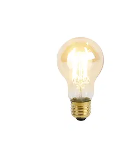 Zarovky E27 3-stupňová stmívatelná LED lampa A60 goldline 5W 530 lm 2200K