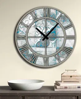 Nástěnné hodiny Nástěnné hodiny MDF MRAZIVÉ 50 x 50 cm