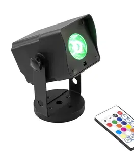 Technická svítidla Steinigke Showtechnic EUROLITE Akku Dot 1 LED spot RGBW dálkový ovladač