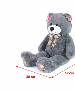 Plyšáci Rappa Plyšový medvěd Miki, 110 cm