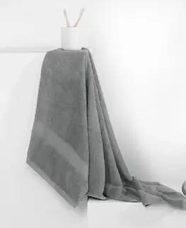 Ručníky Bavlněný ručník DecoKing Bira šedý
