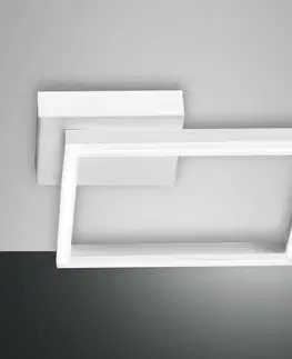 Stropní svítidla Fabas Luce LED stropní světlo Bard, 27x27cm, bílá