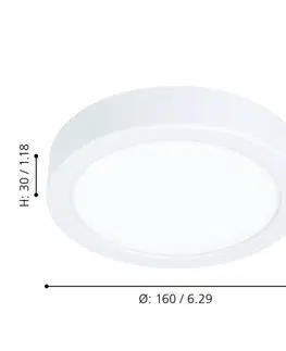 Klasická stropní svítidla EGLO Stropní svítidlo FUEVA 5 99215