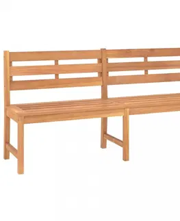 Zahradní lavice Zahradní lavice 180 cm masivní teakové dřevo