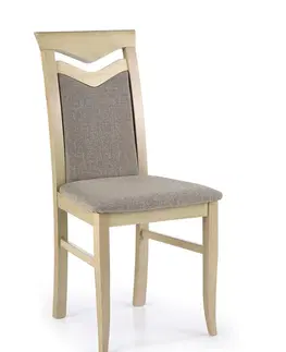 Židle Jídelní židle CITRONE Halmar Ořech tmavý