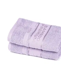 Ručníky 4Home Bamboo Premium ručník světle fialová, 50 x 100 cm, sada 2 ks