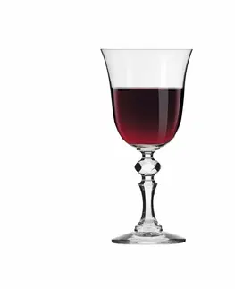 Sklenice Krosno 6dílná sada sklenic na červené víno Krista, 220 ml 