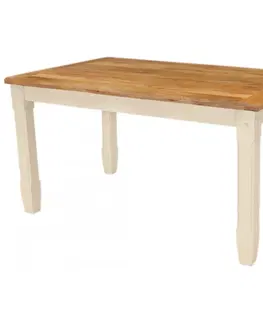 Jídelní stoly Jídelní stůl Dhari 120x90 z mangového dřeva