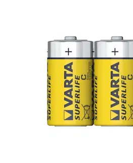 Baterie nabíjecí VARTA Varta 2014 - 2 ks Zinkouhlíková baterie SUPERLIFE C 1,5V 