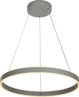 Designová závěsná svítidla Rabalux závěsné svítidlo Othello LED 36W šedá 6299