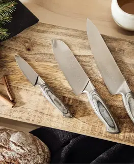 Nože a držáky nožů Sada Nožů Damast, 3dílná