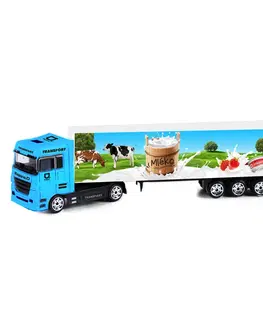 Hračky RAPPA - Auto kamion mléko a mléčné výrobky