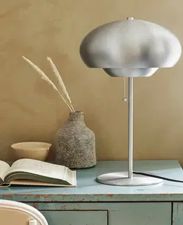 Stolní lampy FRANDSEN Stolní lampa FRANDSEN Champ, kartáčovaný matný hliník